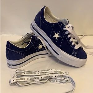 Converse One Star X MadeMe Suede Platform sneakers